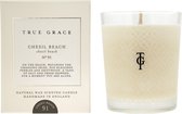 True Grace Geurkaars - Classic Candle - Village - Chesil Beach