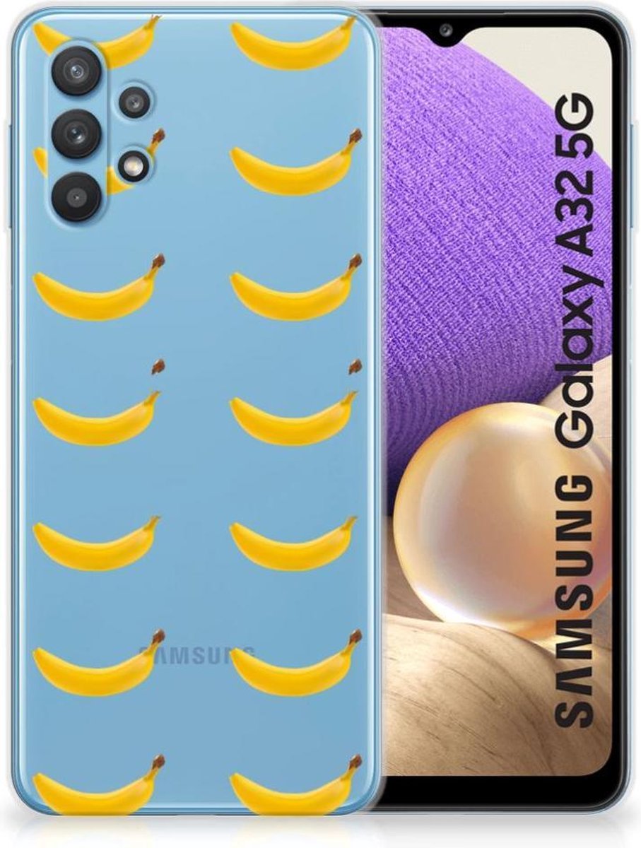 Samsung Galaxy A32 5G Siliconen Case Banana