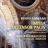 Basler Madrigalisten - Raphael Immoos - Missa Defensor Pacis (CD)