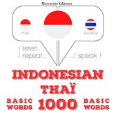 1000 kata-kata penting di Thailand