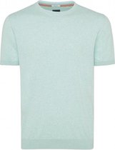 Tresanti Heren Pullover Korte Mouw Ronde Hals Mintgroen Regular Fit - L
