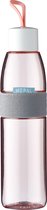Mepal – waterfles Ellipse – 700 ml – Nordic pink – drinkfles volwassenen – geschikt voor koolzuurhoudende dranken – lekvrij