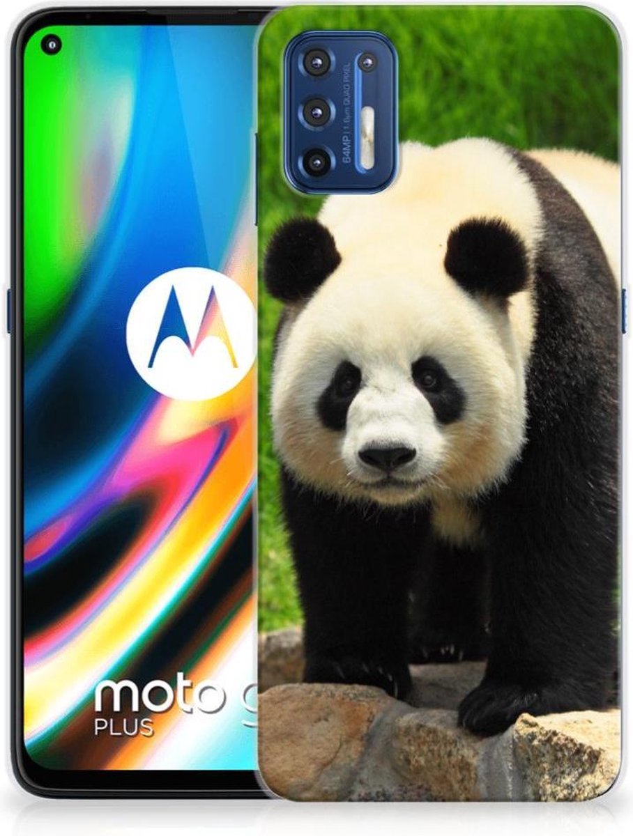 Motorola Moto G9 Plus TPU Hoesje Panda