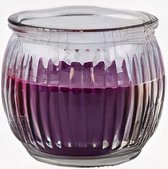 Non-branded Geurkaars In Glas Lavender 7,1 X 6,3 Cm 85 Gram Wax Paars