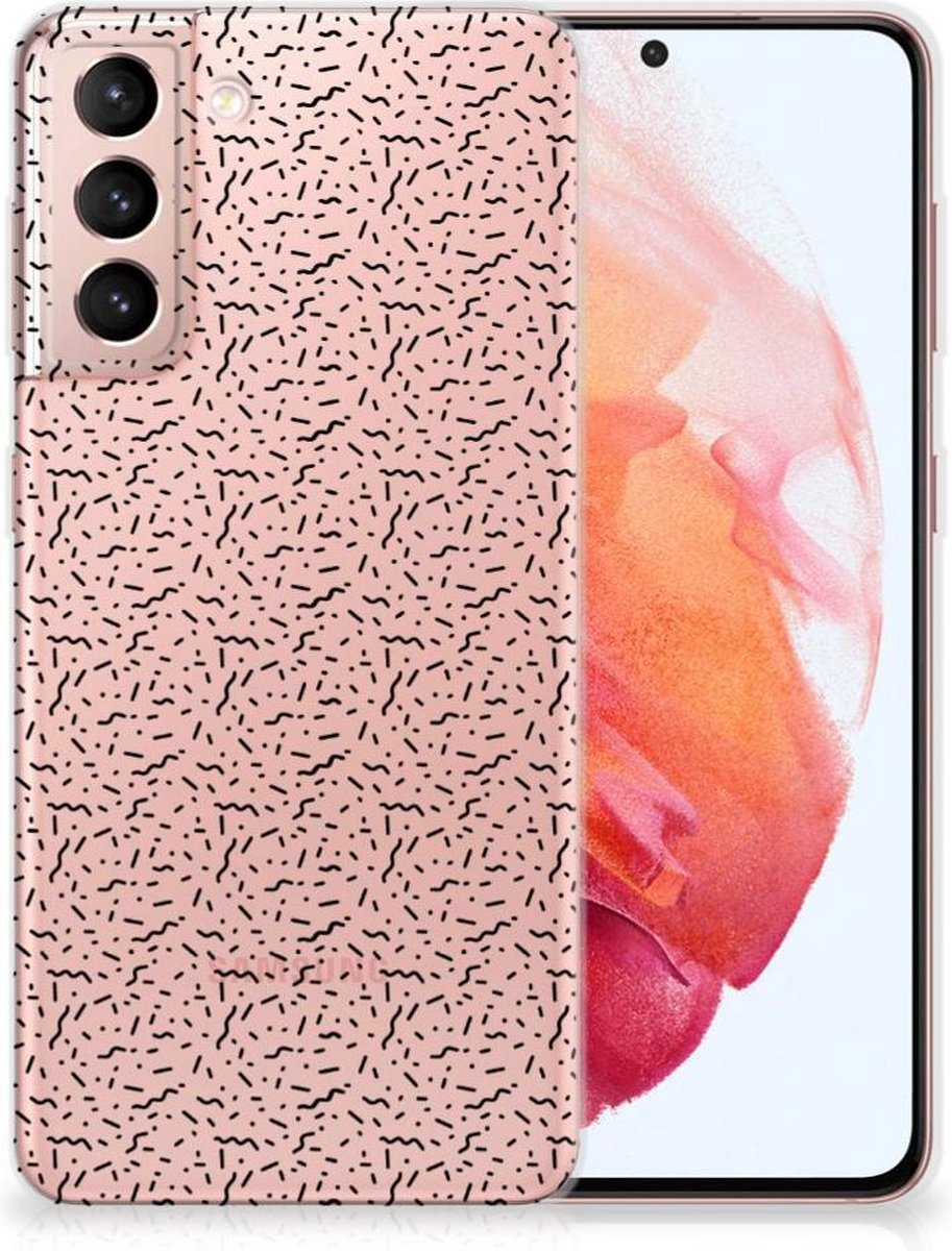 Samsung Galaxy S21 TPU bumper Stripes Dots