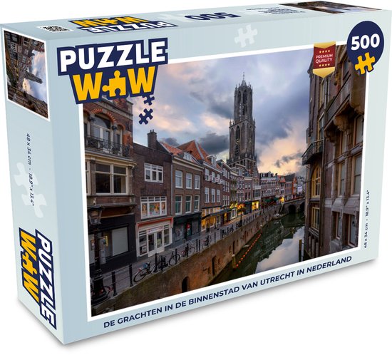 Puzzel Water - Utrecht - Lucht - Legpuzzel - Puzzel 500 stukjes | bol.com