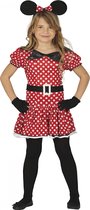 Fiestas Guirca Verkleedjurk Minnie Mouse Polyester Mt 7-9 Jaar