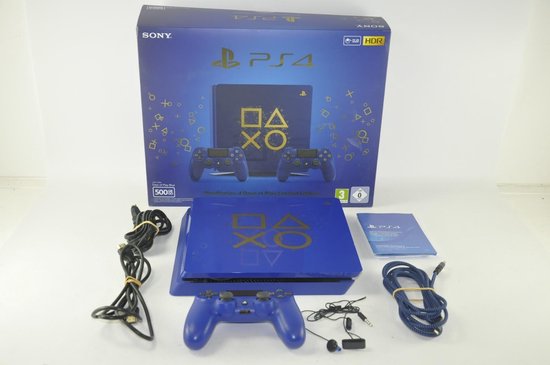 Banyan Antibiotica Brullen Sony PlayStation 4 Slim Days of Play Limited Edition - 500 GB | bol.com