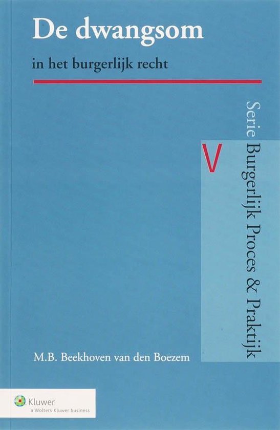 Cover van het boek 'Dwangsom / druk 1'