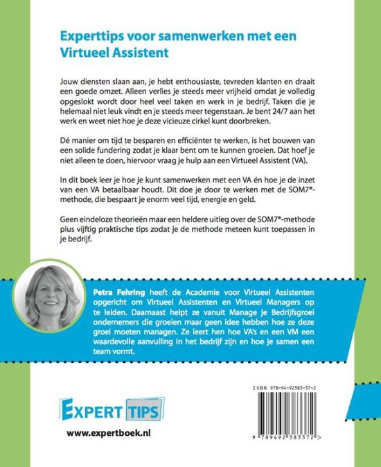 Experttips boekenserie  -   Experttips voor samenwerken met een virtueel assistent