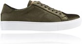 Corduroy Green Sneakers - Maat 47 - Lureaux - Kleurrijke Sneakers - Sneakers Met Print - Unisex