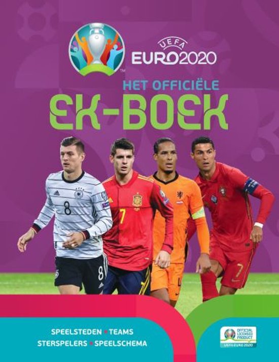Euro 2020  -   Het officiële EK-boek - cover