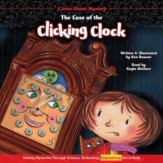 The Case of the Clicking Clock - cover