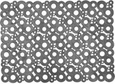 MD Entree - Rubbermat - Bubbles Grey - 50 x 70 cm