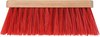 Talen Tools - Bezem - Kunststof - Rood - 28 cm - Zonder steel