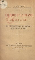 L'Europe et la France, de 1871 à 1914