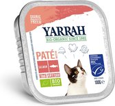 YARRAH CAT KUIPJE WELLNESS PATE GARNAAL/ZALM OMEGA 3/6 100 GR