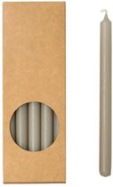 Rustik Lys - Lange, dunne potloodkaarsen 'Finn' (set van 20, 1.2 x 17.5cm) - Linnen