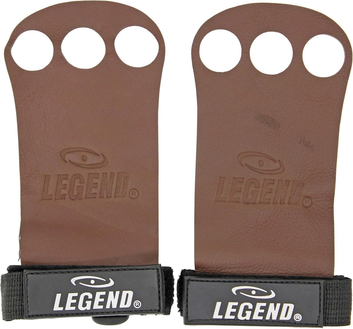Legend Sports Fitness Handschoen Leder Zwart Legend Maat Xs