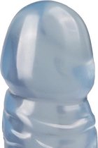 Crystal Jellies Classic Dildo - Lichtblauw - Ook voor anaal gebruik