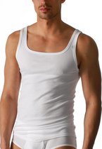 Mey Noblesse athletic shirt (1-pack) - heren singlet fijn rib - wit - Maat: 7XL