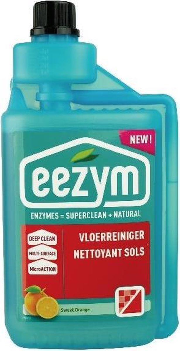 Eezym Vloerreiniger Sweet Orange - 1 ltr.