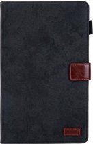 Samsung Galaxy Tab A7 (2020 / 2022) Tri-Fold Hoes Wallet Case Zwart