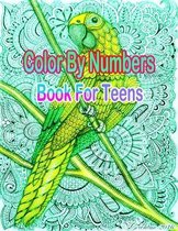 Color By Numbers Book For Teens
