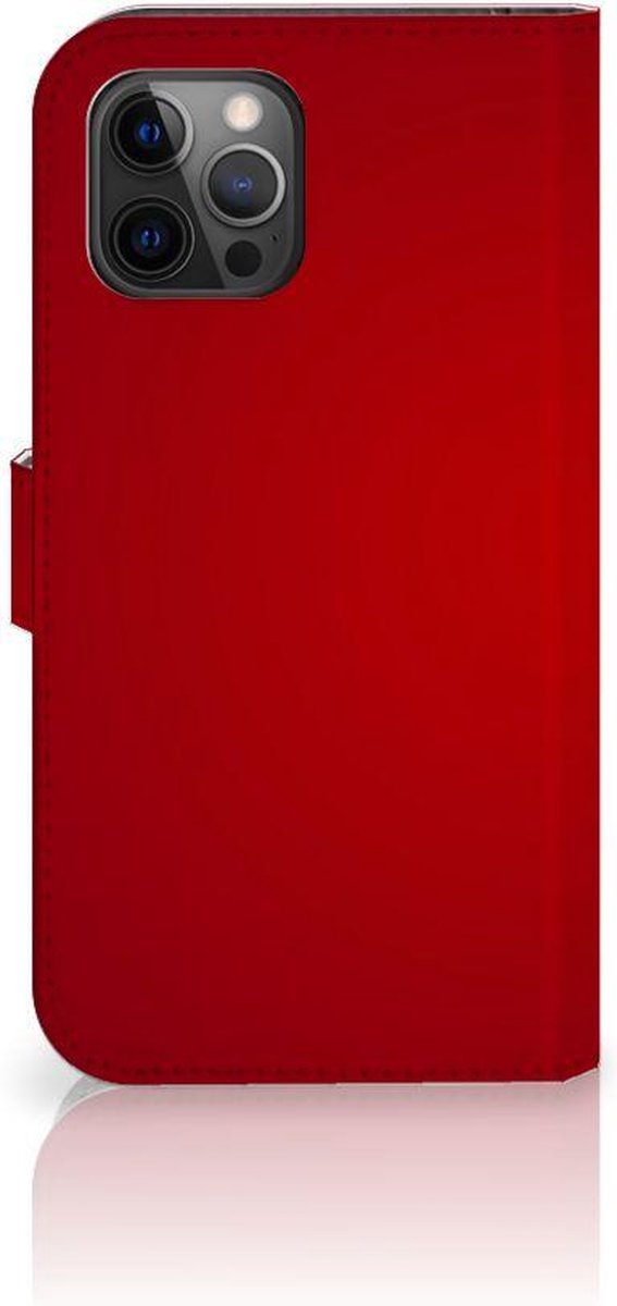 Apple iPhone 12 Pro Max Wallet Case met Pasjes Liefde - Origineel Romantisch Cadeau