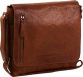 The Chesterfield Brand Leren Schoudertas Cognac Maeve