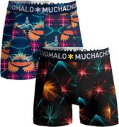 Muchachomalo - Men 2-pack - boxershorts - EDM music - maat XL