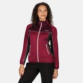 Yare II Softshell Stretch tussenlaag met rits over de volle lengte van Regatta voor dames, Sportjas, pimpelpaars pruimpaars