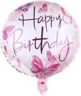 Happy birthday ballon - kinderen - ballon - helium - 45 centimeter - folieballonnen