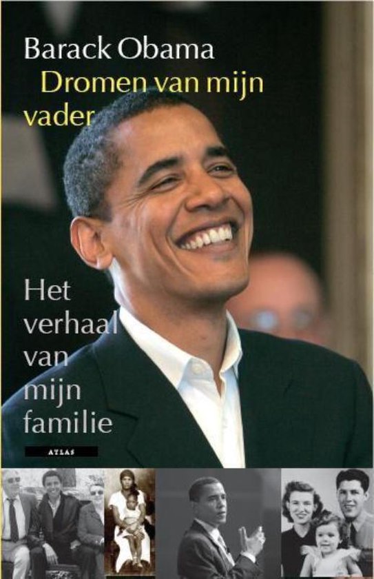 Cover van het boek 'Dromen van mijn vader' van Barack Obama