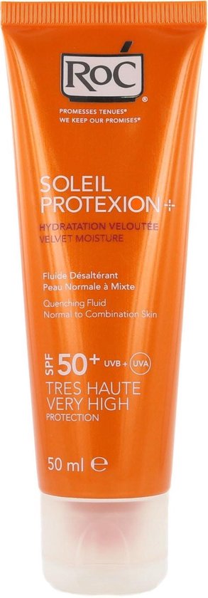 RoC Soleil Protexion Face - SPF50 - 50 ml - Crème solaire | bol.com