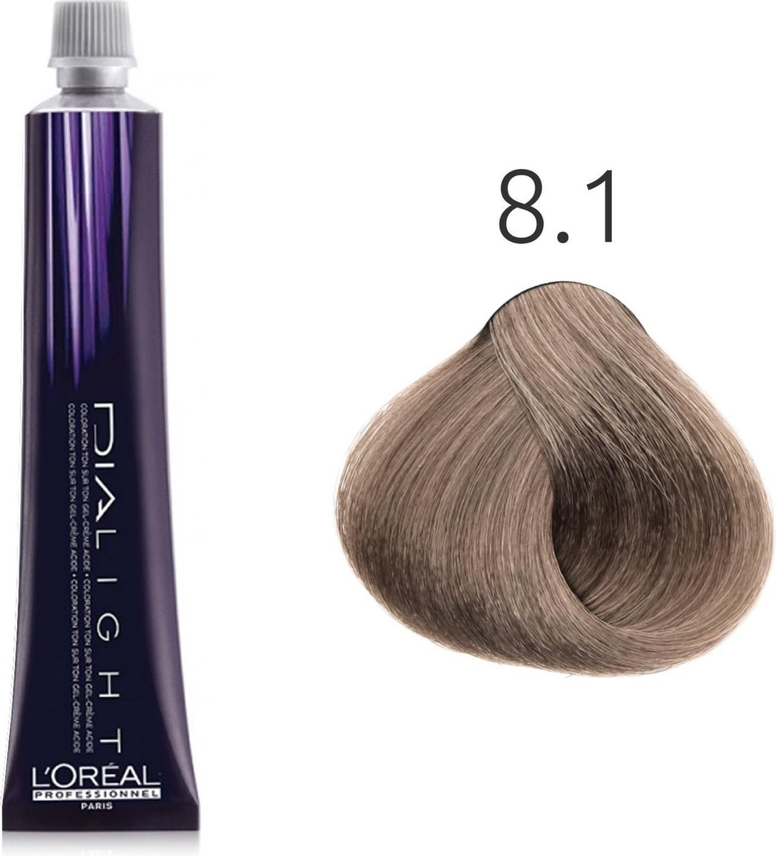 L'Oréal Paris Dia Light 8.1 couleur de cheveux Blonde 50 ml | bol.com