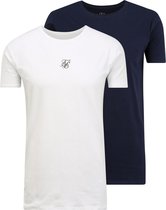 Siksilk shirt Wit-M