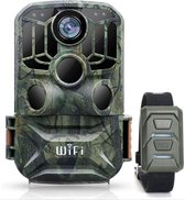 Camouflage's EZ11 Wildcamera - Bewakingscamera - 24MP Full HD - Nachtzicht - WIFI-Horloge en Statief