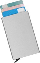 Justified Bags® Basic - Creditcardhouder - RFID - Card Protector - Grey/Silver