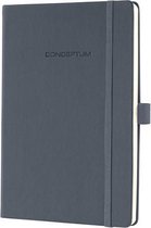 Sigel SI-CO659 Notitieboek Conceptum Pure Donkergrijs A5 194blz Gelijnd