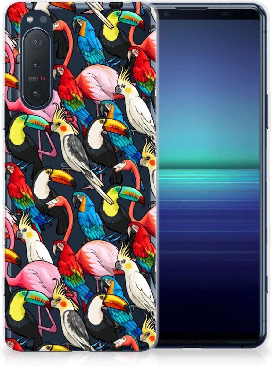 Sony Xperia 5II TPU Hoesje Birds