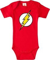 Logoshirt Baby-Body Der Rote Blitz - DC Flash Logo -