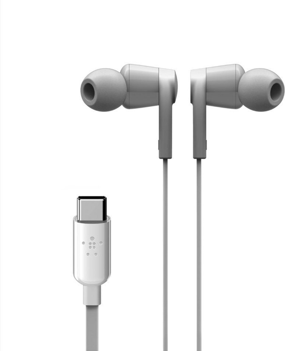 Belkin Rockstar Auriculares USB-C Negros