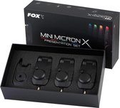 Fox Mini Micron X - Beetmelderset - 3 Rod - Zwart