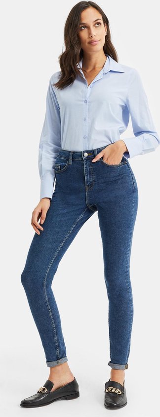 WE Fashion Dames high rise skinny jeans | bol.com