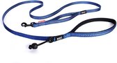 EzyDog Soft Trainer LITE Hondenriem kleine honden - Looplijn hond - 180x1.2cm - Blauw