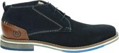 Bugatti heren veterschoen - Blauw - Maat 42