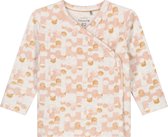 Prénatal Newborn Overslag Shirtje - Baby kleding voor Meisjes - Maat 56 - Roze