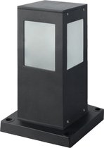 LED Tuinverlichting - Buitenlamp - Kavy 3 - Staand - Aluminium Mat Zwart - E27 - Vierkant - BSE