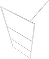 Inloopdouchewand transparant 100x195 cm ESG-glas